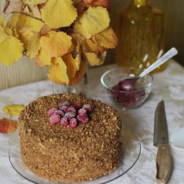 ahududu ile bal pasta