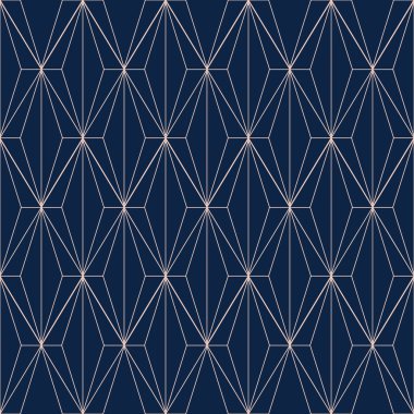 Geometrik dikişsiz desenler. Soyut geometrik eşkenar dörtgen grafik tasarım baskı 3d küpler desen. Dikişsiz geometrik küpler deseni