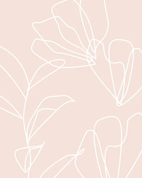 디자인꽃 무늬그래픽 그리기 내츄럴 디자인 — 스톡 사진