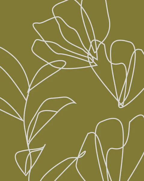 Tekenen Van Afbeeldingen Met Bloemmotief Voorontwerp Floral Bloem Natuurlijke Design — Stockfoto