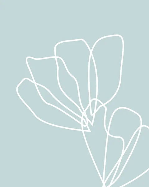 Tekenen Van Afbeeldingen Met Bloemmotief Voorontwerp Floral Bloem Natuurlijke Design — Stockfoto