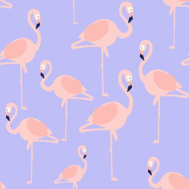 Flamingo ile güzel çiçek yaz desen arka plan. Duvar kağıtları, web sayfası arka planlar, yüzey dokuları, tekstil için mükemmel.