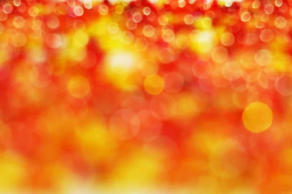 Светящийся Красный Золотой Боке Абстрактный Фон — стоковое фото