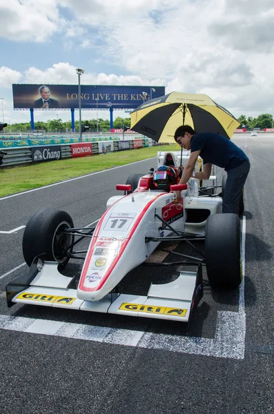 Buriram Tajlandia Formula Masters Series China Wyświetlaczu Buriram Super Wyścig — Zdjęcie stockowe