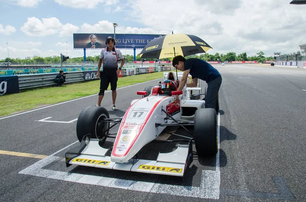 Buriram Tajlandia Formula Masters Series China Wyświetlaczu Buriram Super Wyścig — Zdjęcie stockowe