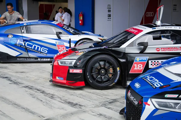 Buriram Tayland Audi Lms Kupası Ekranda Buriram Süper Yarış 2016 — Stok fotoğraf