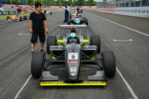 Buriram Thajsko Formule Masters Čína Série Displeji Buriram Super Race — Stock fotografie