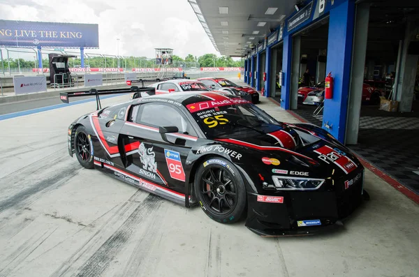 Buriram Thailand Audi Lms Cup Esillä Buriram Super Race 2016 — kuvapankkivalokuva