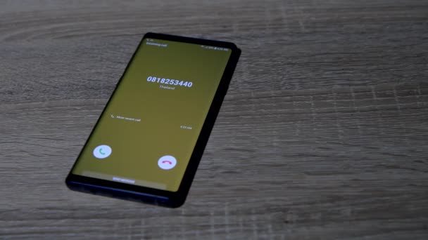 Bangkok Septiembre Nuevo Galaxy Samsung Galaxy Note Más Nuevo Los — Vídeo de stock