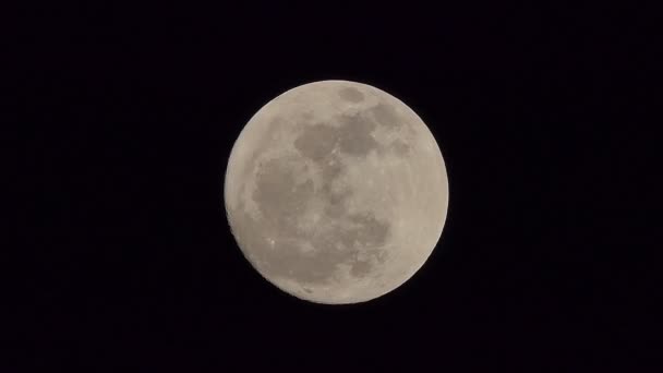 Moment de pleine lune, temps réel .