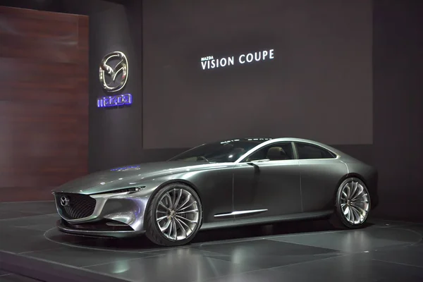 Nonthaburi November Mazda Visie Coupe Concept Car Vertoning 35E Thailand — Stockfoto