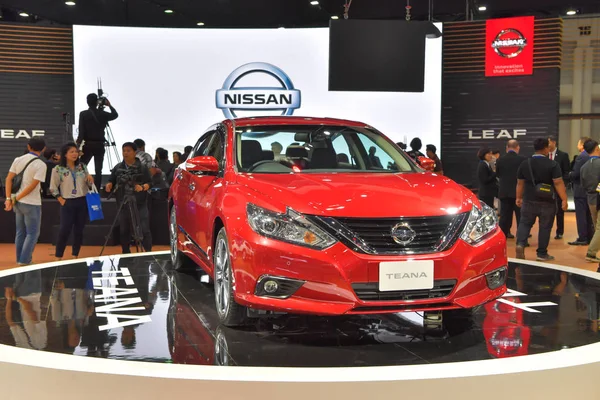 Nonthaburi November Nissan Teana Displayen Thailand International Motor Expo November — Stockfoto