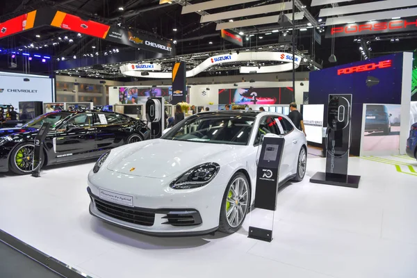 Nonthaburi November Porsche Panamera Hybrid Car Display 35Th Thailand International — Stock Photo, Image