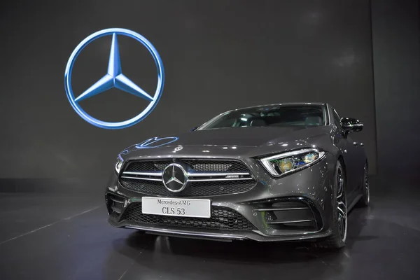 Nonthaburi Listopada Cls Mercedes Benz Amg 4Matic Samochód Wyświetlaczu Thailand — Zdjęcie stockowe