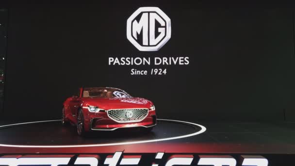 นนทบ พฤศจ กายน Motion Concept Car ดแสดงท งานมหกรรมยานยนต นานาชาต พฤศจ — วีดีโอสต็อก