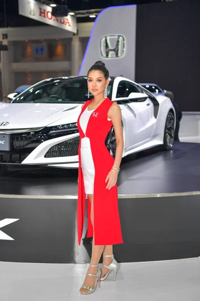 Nonthaburi Noviembre Honda Nsx Exhibe 35ª Exposición Internacional Automóviles Tailandia — Foto de Stock