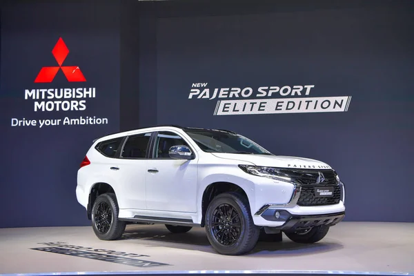 Nonthaburi Listopada Mitsubishi Pajero Sport Suv Wyświetlaczu Thailand International Motor — Zdjęcie stockowe