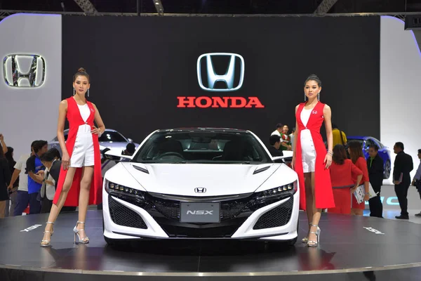 Nonthaburi Kasım Honda Nsx Araba Ekranda Tayland Uluslararası Motor Expo — Stok fotoğraf