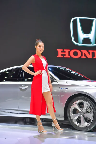 Нонтабури Ноября Honda Accord Hybrid Car Display 35Th Thailand International — стоковое фото