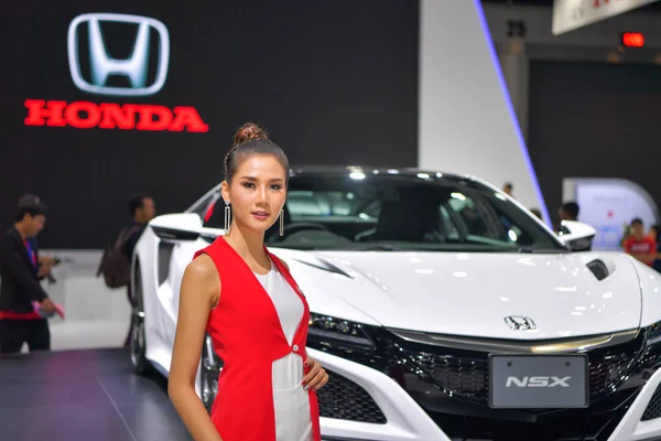 Nonthaburi Ноября 2018 Года Honda Nsx Car Display 35Th Thailand — стоковое фото