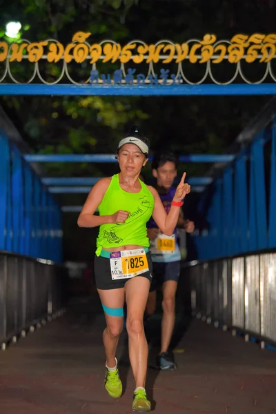 Bangkok Febbraio Mini Maratona Non Identificata Run Smooth Silk 2019 — Foto Stock