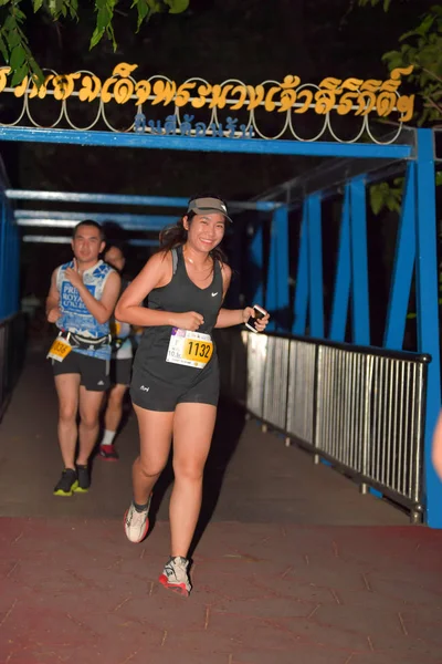 Bangkok Febbraio Mini Maratona Non Identificata Run Smooth Silk 2019 — Foto Stock