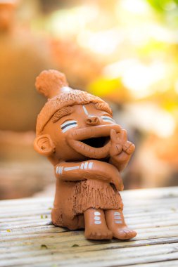 Bambu masada Clay doll.