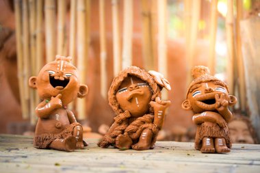 Bambu masada Clay doll.