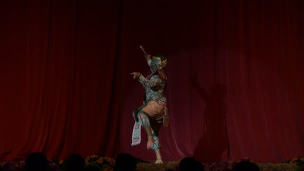 Lopburi Thailand Februarie Dansatorii Thailandezi Neidentificați Interpretează Pantomime Sau Khon — Videoclip de stoc