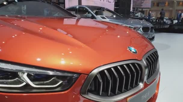 Nonthaburi-26. března: BMW auto na displeji na 40tém Bangkok International Thajsko motor show 2019 na 26. března 2019 Nonthaburi, Thajsko.
