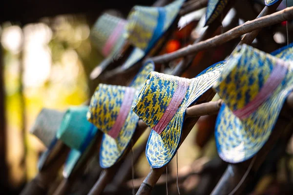 Sombreros de paja domésticos . —  Fotos de Stock