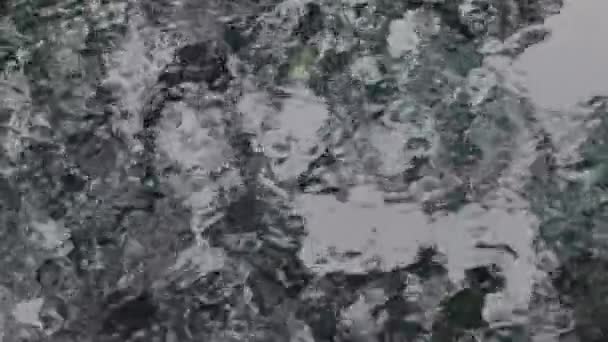Долли Сделал Снимок Поверхности Воды Природа Фон — стоковое видео