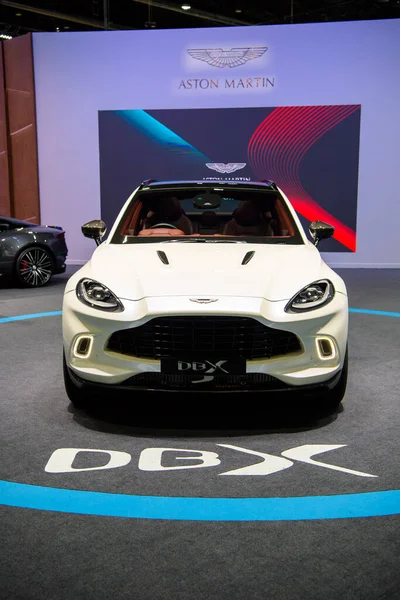 Aston Martin Dbx Auf Der Bangkok Internationalen Motor Show 2020 — Stockfoto