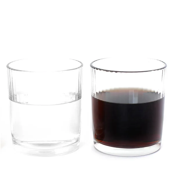 Випийте Склянці Вода — стокове фото