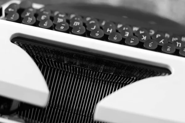 Typewriter Antique Table — Stock Photo, Image