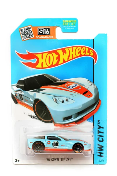 Odessa Ukraine November 2017 Copy Real Car Hot Wheels Kids — Stock Photo, Image