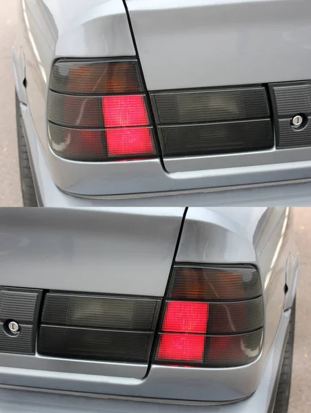 Reflektory Samochodowe Reflektory Luksusowych — Zdjęcie stockowe