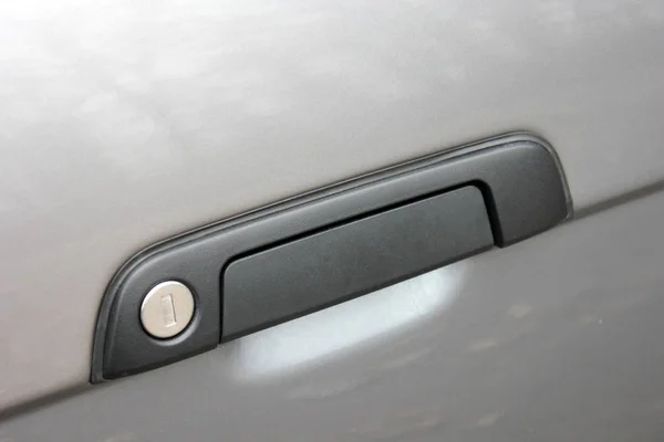 Handle opening the car door