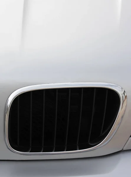 Part Gray Car — Stock Photo, Image