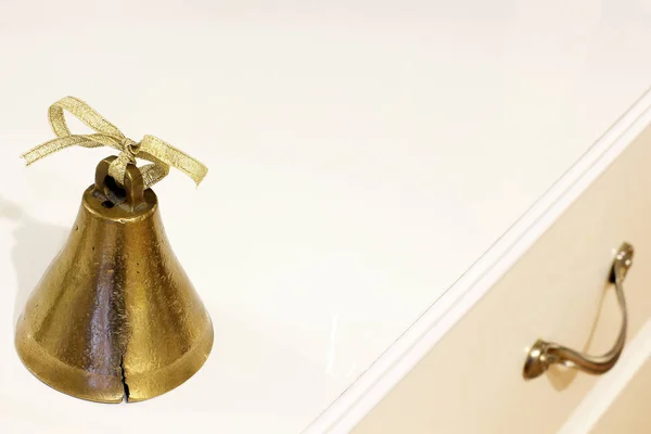 Bell Figurine Made Copper — Stock Photo, Image