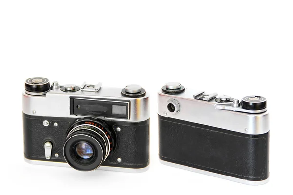 Old Camera White Background — Stock Photo, Image