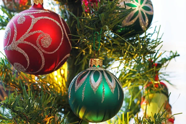 Kerstspeelgoed Kerstboom — Stockfoto