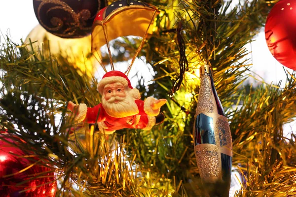 Brinquedos Natal Árvore Natal — Fotografia de Stock