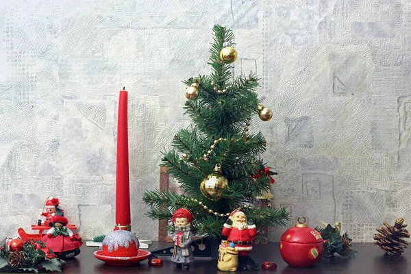 Christmas Composition House — Stock Photo, Image