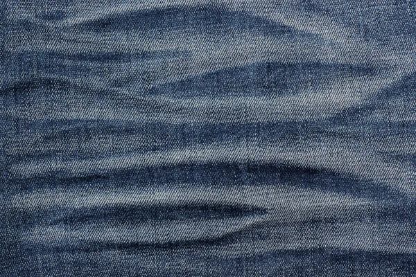 Sfondo Tessuto Jeans Blu — Foto Stock