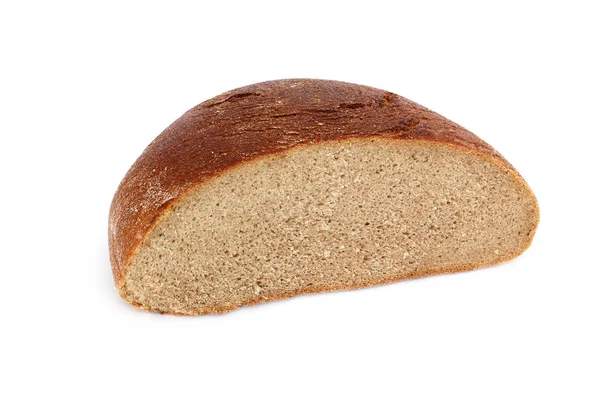 Brot Auf Weißem Hintergrund — Stockfoto