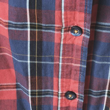 Damalı pazen gömlek dokusuna