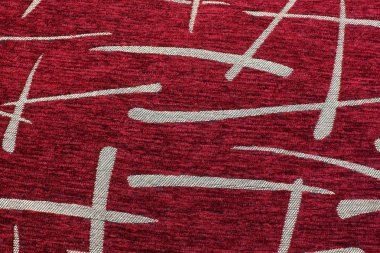 Kumaş arka plan. Kırmızı ve altın