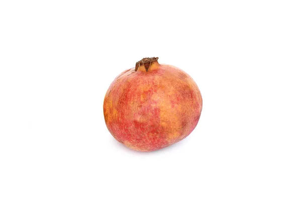 Pomegranate Fruit White Background Stock Image