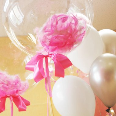 Helyum balonlar. Festival topları